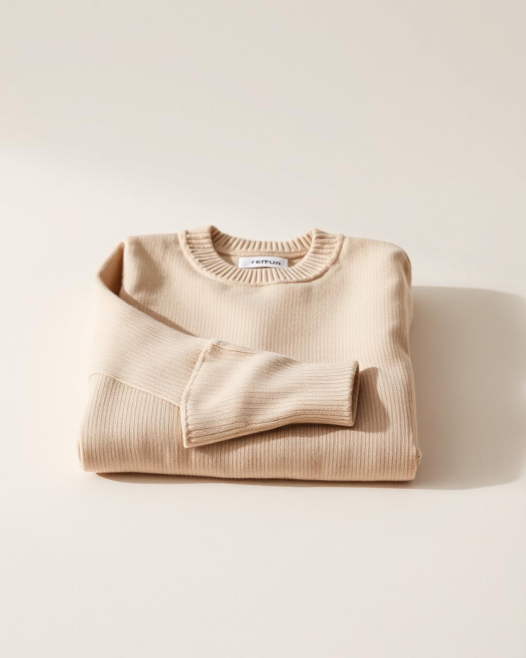 Merino Crew Knit, Fine-gauge merino · layer-ready