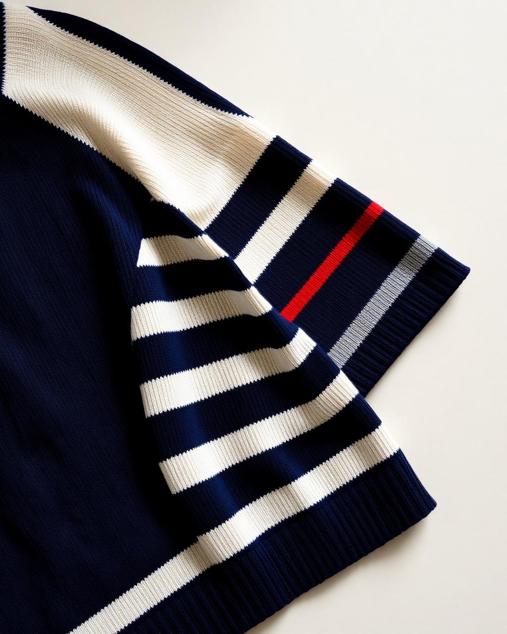 Signal Stripe Knit, Heritage stripe · signal accent