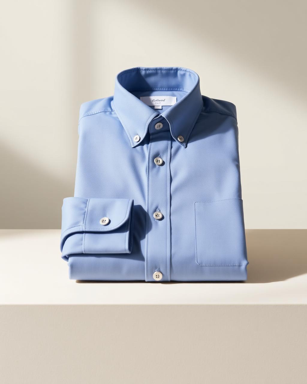 Slate Oxford Shirt, Oxford cloth · tailored shoulder