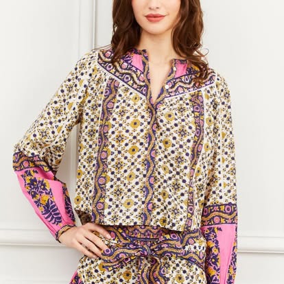 Floral Smocked Midi, Curated Edit