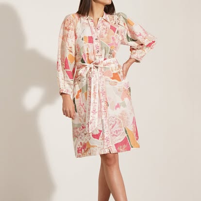 Landscape Print Suit, Ranna Gill