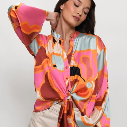 Resort Print Blazer, Curated Edit